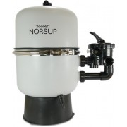 Filtr Norsup z zaworem bocznym, typ Duplex